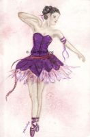 purple ballerina
